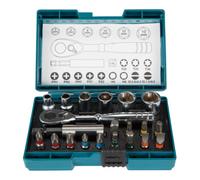 Makita Makita Bit-Set 21 pièces avec liquet dans boîte plastique B-54081 Quantité:1
