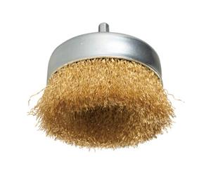 Makita Makita Brosse à coupe ondulée D-73645 Ø 80 mm, zinguée, 1/4" hexagonal Quantité:1