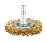 Makita Makita Brosse circulaire D-73667 Ø 50 mm, ondulée, zinguée, hexagone 1/4" Quantité:1