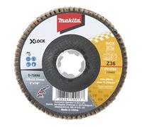 Makita Makita Disque abrasif éventail 125 mm Z36 Quantité:1