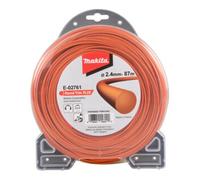 Fil de coupe Orange 2,4mm x 87m rond MAKITA E-02761