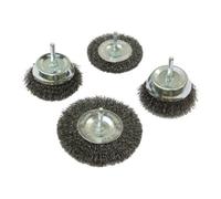 Makita Makita jeu de brosses rondes 4 pcs. acier Quantité:1