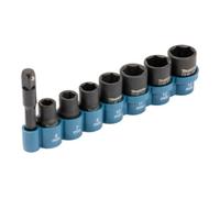 Makita Makita Jeu de douilles 8 pièces, carré 1/4" Quantité:1