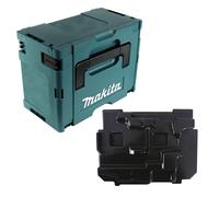 Makita MAKPAC 3 Coffret à outils + Insert pour BJV DJV 141 181 (821551-8 + 837789-5)