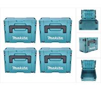 Makita MAKPAC Gr. 3 Coffret plastique 395 x 295 x 215 mm - 4 pcs. (4x 821551-8)
