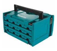 Makita Makpac à compartiments P-84327 12 tiroirs Bleu