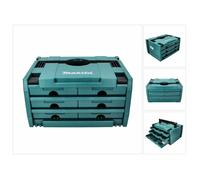 MAKITA Makpac à compartiments - 3 rangées de deux compartiments P-84333