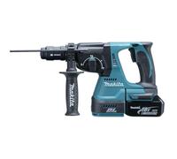 Makita - Marteau combiné sans fil 18 V, 2 batteries LXT 5,0 Ah, chargeur DHR243RTJ
