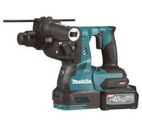 Makita - Marteau combiné sans fil 40 V, 2 batteries 4,0 Ah, chargeur HR003GM201