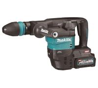 Makita - Marteau de démolition sans fil 40V, 2x Li-ion XGT 4,0 Ah, chargeur HM001GM201