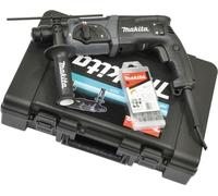 Makita Marteau perforateur burineur Marteau combiné + SDS-Plus Set de forets HR2470BX40