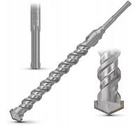 Makita Maxi Mak SDS-Max marteau perforateur 32 x 1500 mm, outil professionnel pour le perçage dans le béton et les matériaux résistants, modèle renforcé, répartition optimisée de la force, couleur mét