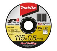 Makita Meule à tronçonner Makita 115x1mm en aluminium Quantité:1