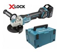 Makita Meuleuse Ø 125 mm 18 V Li-Ion 5 Ah DGA519RTJ1