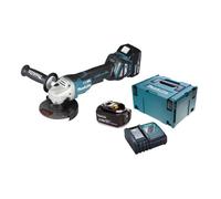 Makita Meuleuse d'angle sans fil 18 V DGA517RTJ / 2x batteries 5,0 Ah