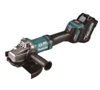 Makita - Meuleuse d'angle sans fil 40 V 230 mm, 2 batteries Li-ion XGT 5,0 Ah, chargeur GA038GT201