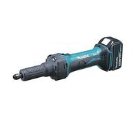 Makita - Meuleuse droite sans fil 18V, 2 batteries 5,0 Ah, chargeur DGD800RTJ