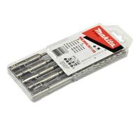 Makita Coffret de 5 forets NEMESIS II B-58992 SDS-Plus 4 taillants TCT 5/6/8/10 mm