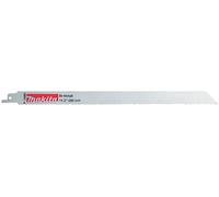 Lot de 5 lames de scie sabre MAKITA P-04983 Bi-Métal flexibles pour acier et Inox (3,5 à 5 mm)