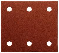 Makita P-33118 Hook&Loop Feuilles abrasives 1/4 Perforé 100G, Multicolore, Grains 100