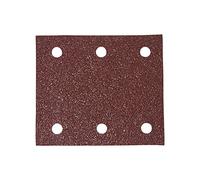 Makita Feuilles abrasives rectangulaires P-33130 114 x 102 mm 3+3 trous auto-agrippant - Lot de 10
