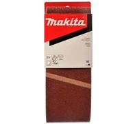 Makita Bandes abrasives Bois Métal 100 x 610 mm Grain 60 pour ponceuses 9401/9403/9404 - Lot de 5