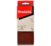 Makita Bandes abrasives P-37116 76x457 mm grain 80 pour bois et métal Pack 5