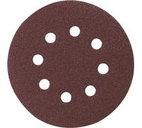 Makita P-43561 Feuille abrasive pour ponceuse excentrique avec bande auto-agrippante Grain 100 (Ø) 125 mm 10 pc(s)