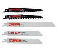 Makita Jeu de lames pour scie récipro P-83967 150–200 mm Bois et métal 5 pcs