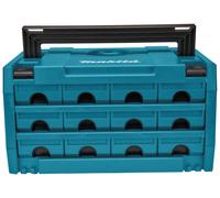 Makita P-84327 - Boîte À Outils Makstor Nr. 3-12 - 395 X 295 X 215 Mm - 12 Tiroirs