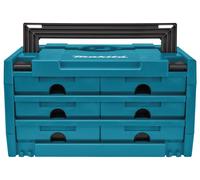 Makita P -84333 Makstor Coffret De Transport Nr. 3-6 - 395 X 295 X 215 Mm - 6 Tiroirs