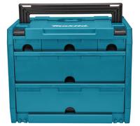 Makita P -84349 Makstor Coffret De Transport Nr. 4-5 - 395 X 295 X 320 Mm - 5 Tiroirs