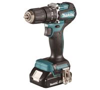 Makita - Perceuse à percussion sans fil 18V, 2 batteries Li-Ion LXT 2,0 Ah, chargeur DHP487RAJ