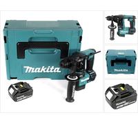 Makita Perceuse à percussion sans fil DHR 171 F1J 18V 1.2J Brushless SDS plus + 1x Batterie 3.0Ah + Coffret Makpac - sans chargeur