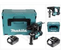 Makita Perceuse à percussion sans fil DHR 171 G1J 18V 1.2J Brushless SDS Plus + 1x Batterie 6.0Ah + Coffret Makpac - sans chargeur