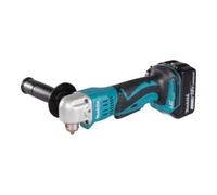 Perceuse visseuse d'angle 18 V Li-Ion 5 Ah Ø 10 mm à clé MAKITA - 2 batteries, chargeur, coffret - DDA350RTJ