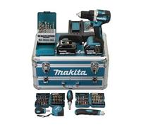Perceuse visseuse MAKITA DDF484RTX6 18 V - 5 Ah - Ø 13 mm + Coffret 96 accessoires + 2 batteries LXT® 18V - 5Ah