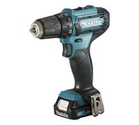 Makita - Perceuse-visseuse sans fil 12 V, 2 batteries 2,0 Ah, chargeur DF333DSAE