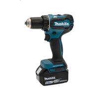 Makita - Perceuse-visseuse sans fil 18 V, 2 batteries 5,0 Ah, chargeur DDF485RTJ