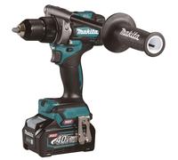 Makita - Perceuse-visseuse sans fil 40 V, 2 batteries 4,0 Ah, chargeur DF001GM201