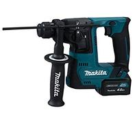 Makita Perforateur sds-plus 12 v cxt li-ion 4 ah 14 mm makita - 2 batteries, chargeur, coffret - hr140dsmj