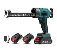 Makita - pistolet à colle électrique, pistolet de calfeutrage à colle pour verre, 4 vitesses, portes et fenêtres sans fil, outil de colle à coudre électrique pour batterie 18V Red With 2X Battery
