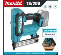 Makita - pistolet à ongles électrique sans balais, Machine à clouer à cadre fixe, batterie au Lithium 18V, pneumatique, finition de plateau pour le travail du bois No Battery