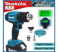 Makita pistolet industriel portable pistolet thermique électrique températures pistolet thermique sans fil Air chaud réglable 18V batterie No Battery