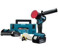 Makita Ponceuse de polissage sans fil LXT 18 V - 0 - 2.800 / 0 - 9.500 tr/min - 50 / 80 mm