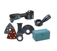 Makita - Ponceuse oscillante multifonctions sans fil 18 V, avec accessoires, sans batterie ni chargeur DTM53ZX1