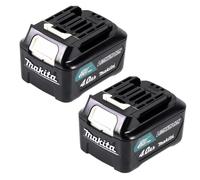 Makita Power Set Li 12V avec 2x BL1041B batterie 4,0Ah ( 2x 197406-2 ) - successeur de BL1040B
