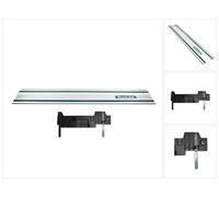 Makita Rail de guidage pour scies 1000mm ( 199140-0 ) + adaptateur de rail de guidage A pour DHS 710 ( 195837-9 )