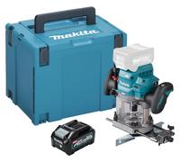 Makita RP 001 GM101 Défonceuse sans fil 40 V max. 12 mm Brushless + 1x batterie 4,0 Ah + Makpac - sans chargeur