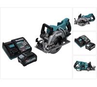 Makita RS 001 GM1 Scie circulaire portative sans fil 40 V max. 185 mm Brushless + 1x batterie 4,0 Ah + chargeur